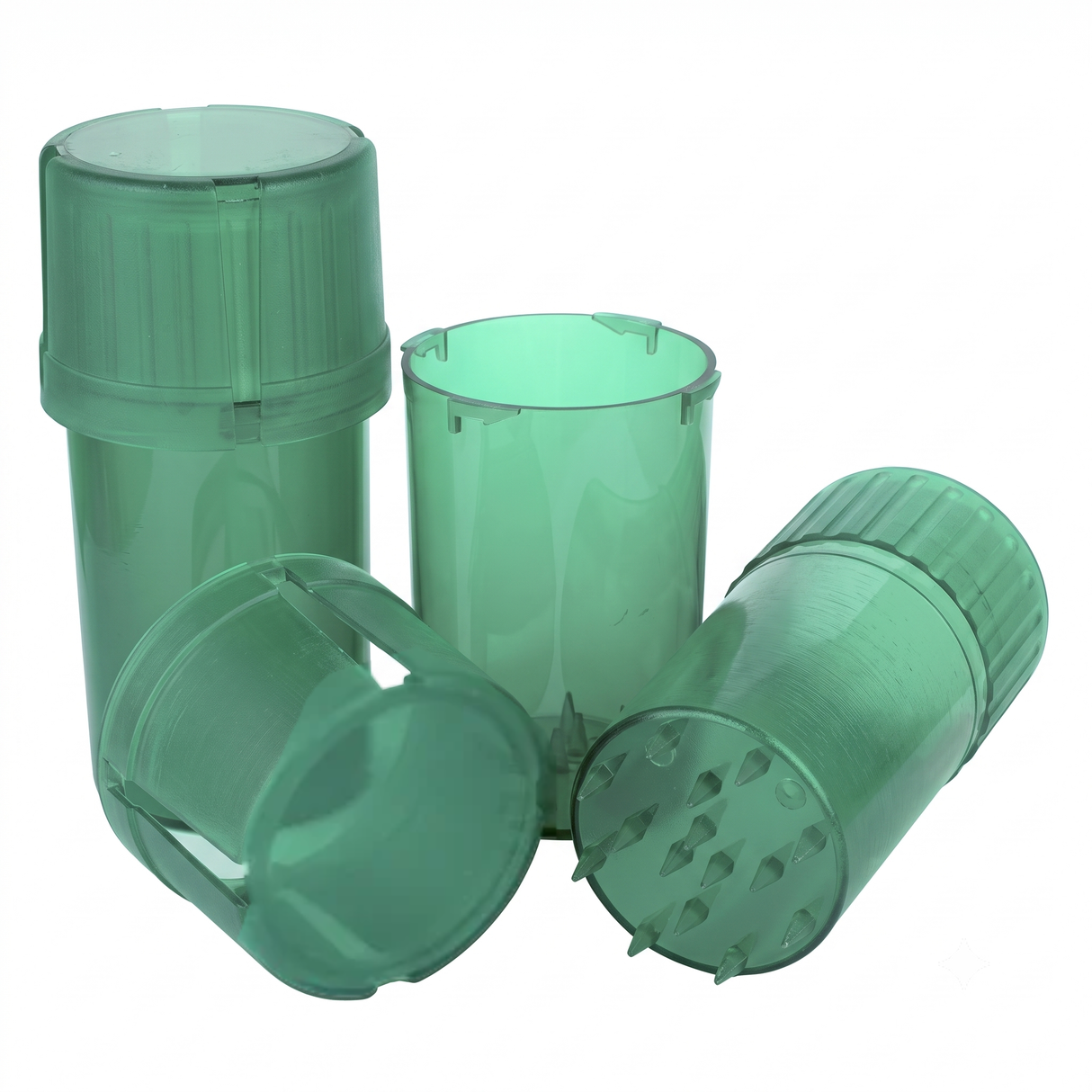 Moledor Y Contenedor 3 En 1 Verde