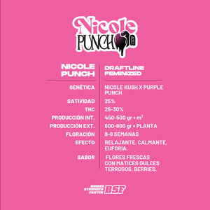 Nicole Punch 7 Semillas Bsf Seeds