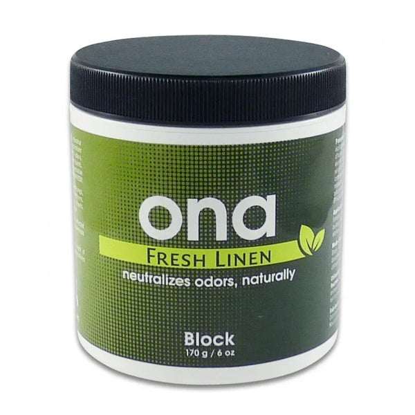 Ambientador Ona Block Fresh Linen 170G – La Juana Growshop