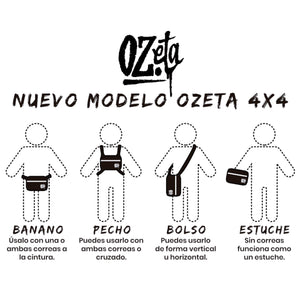 OZeta 4x4 Chestbag Con Clave