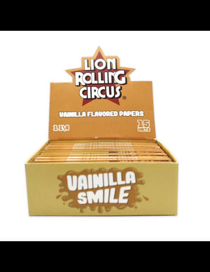 Papelillo 1 1/4 Vainilla Smile - Lion Rolling Circus