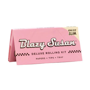 Papelillo Blazy Susan Pink King Size Slim Deluxe Kit
