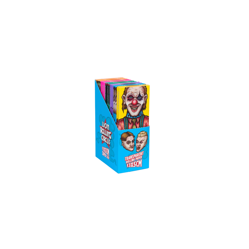 Papelillo Super Size 13x5 Celulosa - Lion Rolling Circus