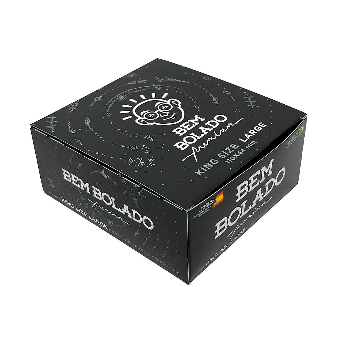 Papelillos Premium King Size Large 32 hojas Bem Bolado - caja cerrada
