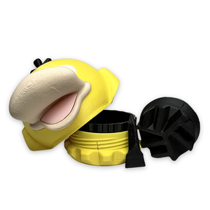 Moledor Psyduck 3D 4 Piezas Amarillo