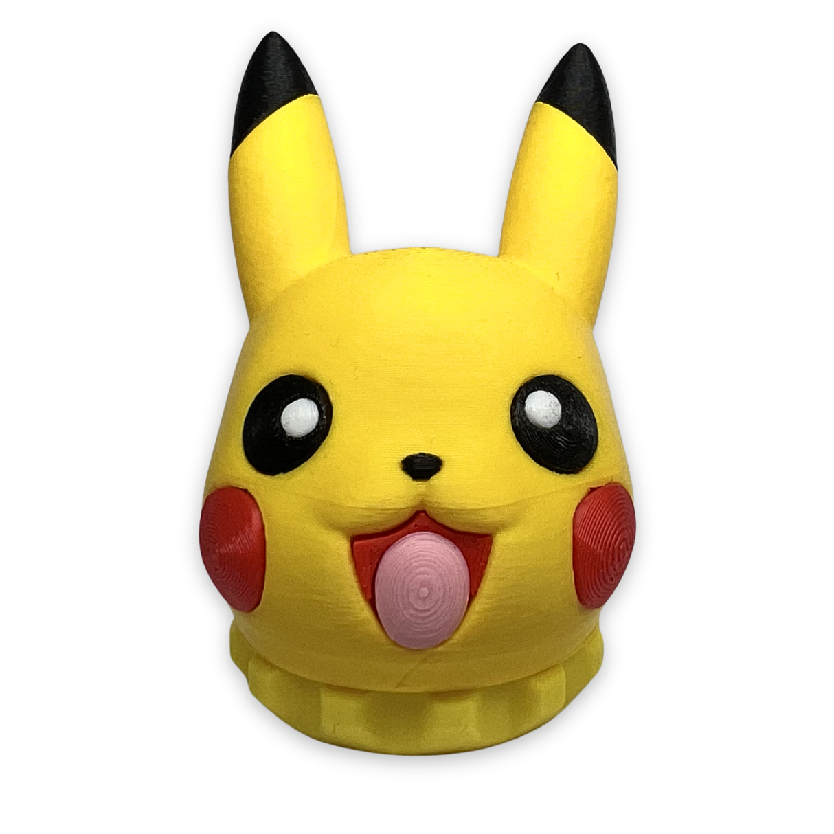 Moledor Pikachu 3D 4 Piezas Amarillo