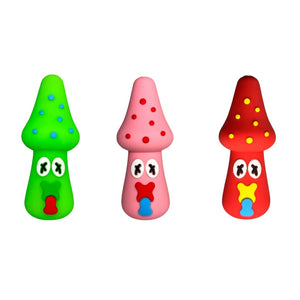 Pipa Mushroom De Silicona 8 cms