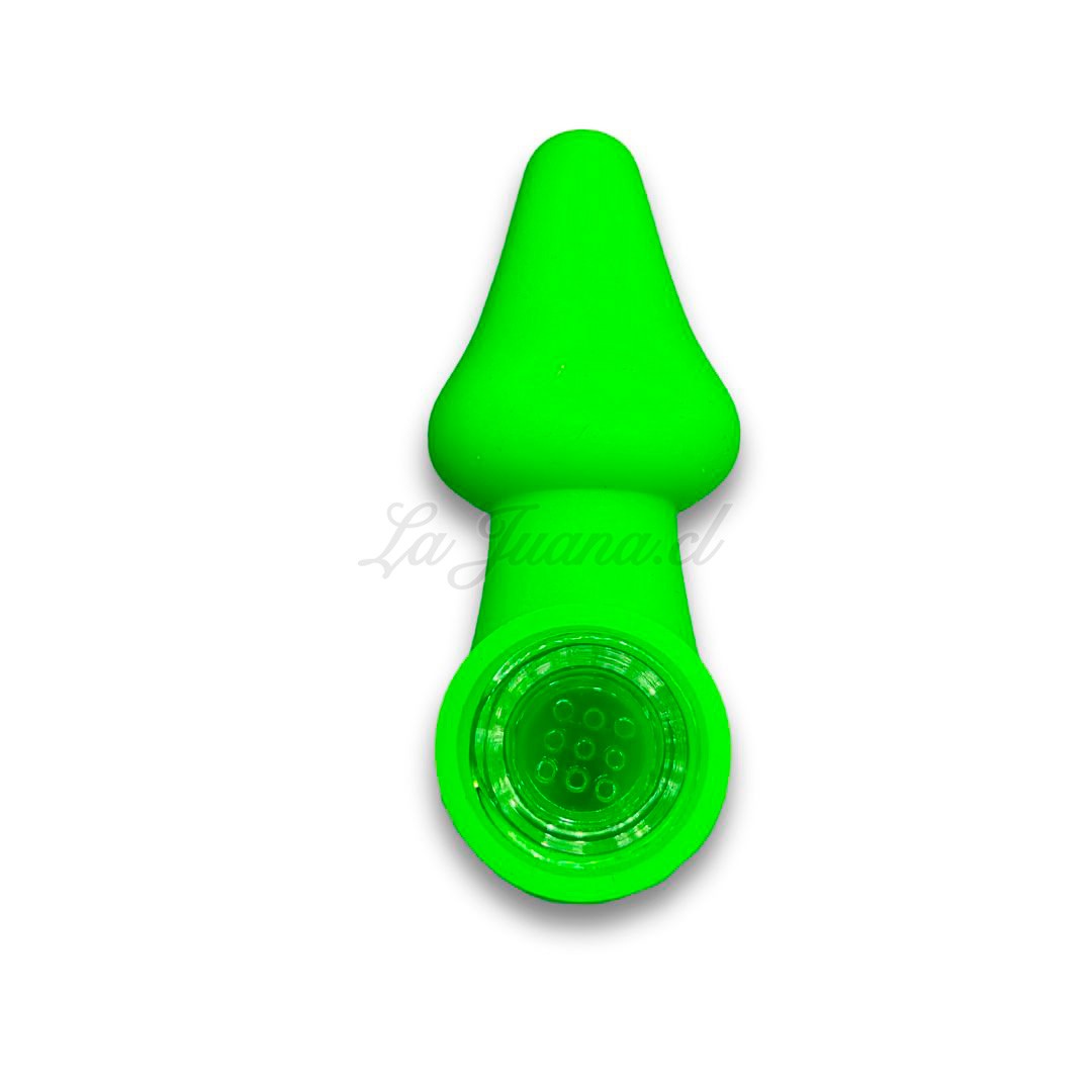 Pipa Mushroom De Silicona 8 cms