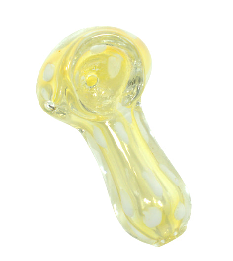 Pipa Pyrex 6 cms 3 Dalmata Amarilla Blanca