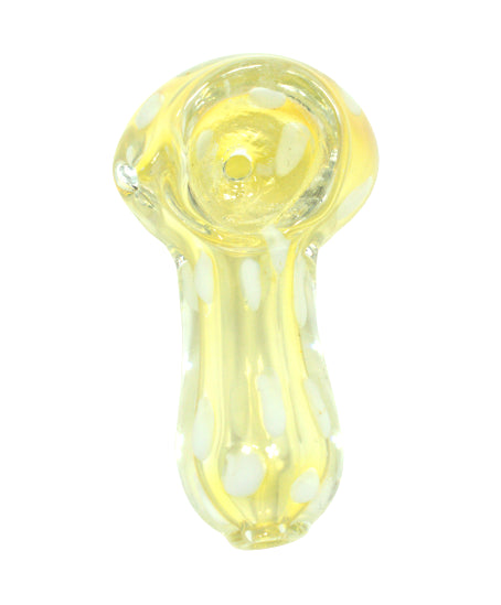 Pipa Pyrex 6 cms 3 Dalmata Amarilla Blanca