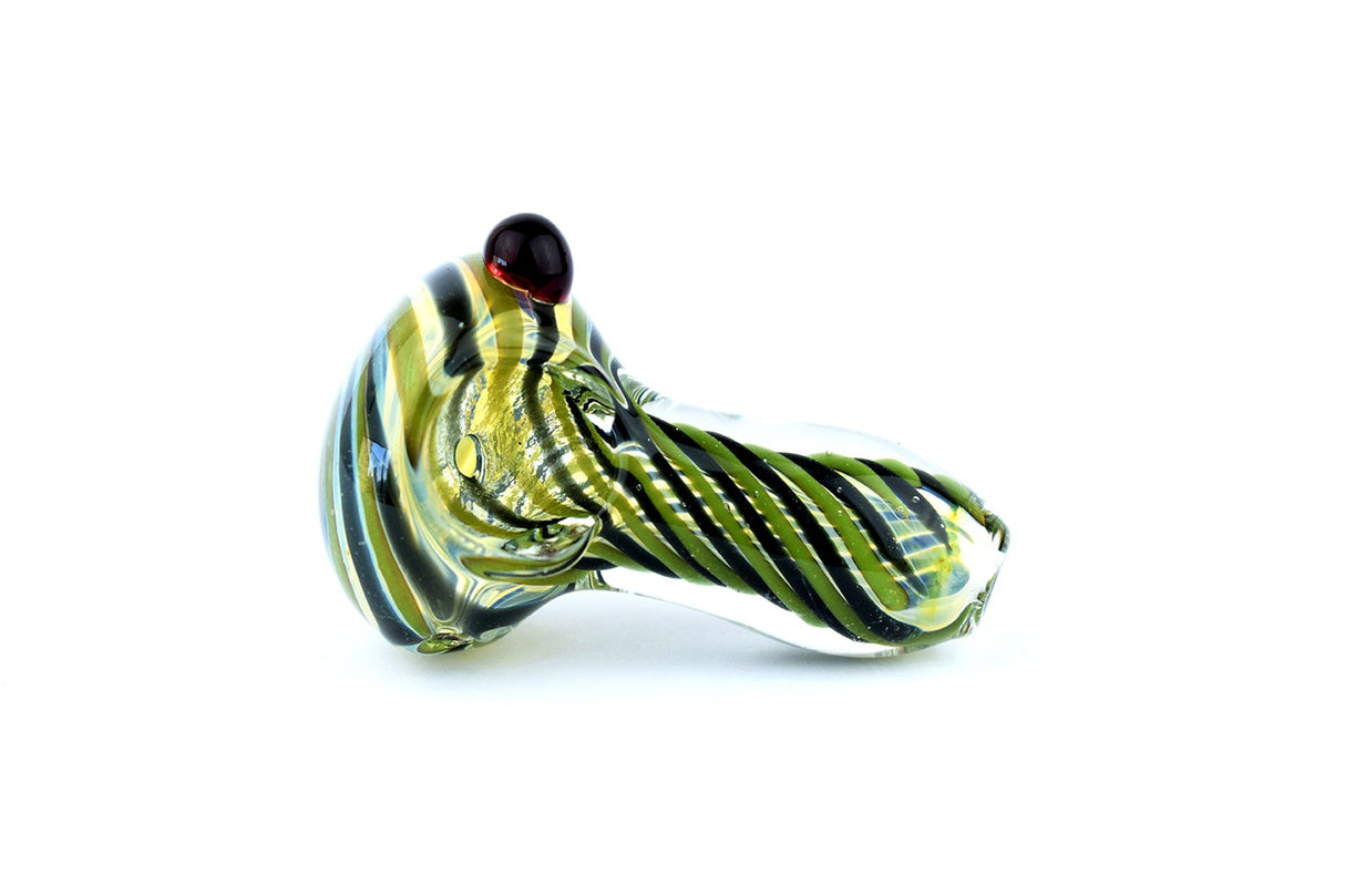 Pipa Pyrex 6 cms Torbellino II Verde