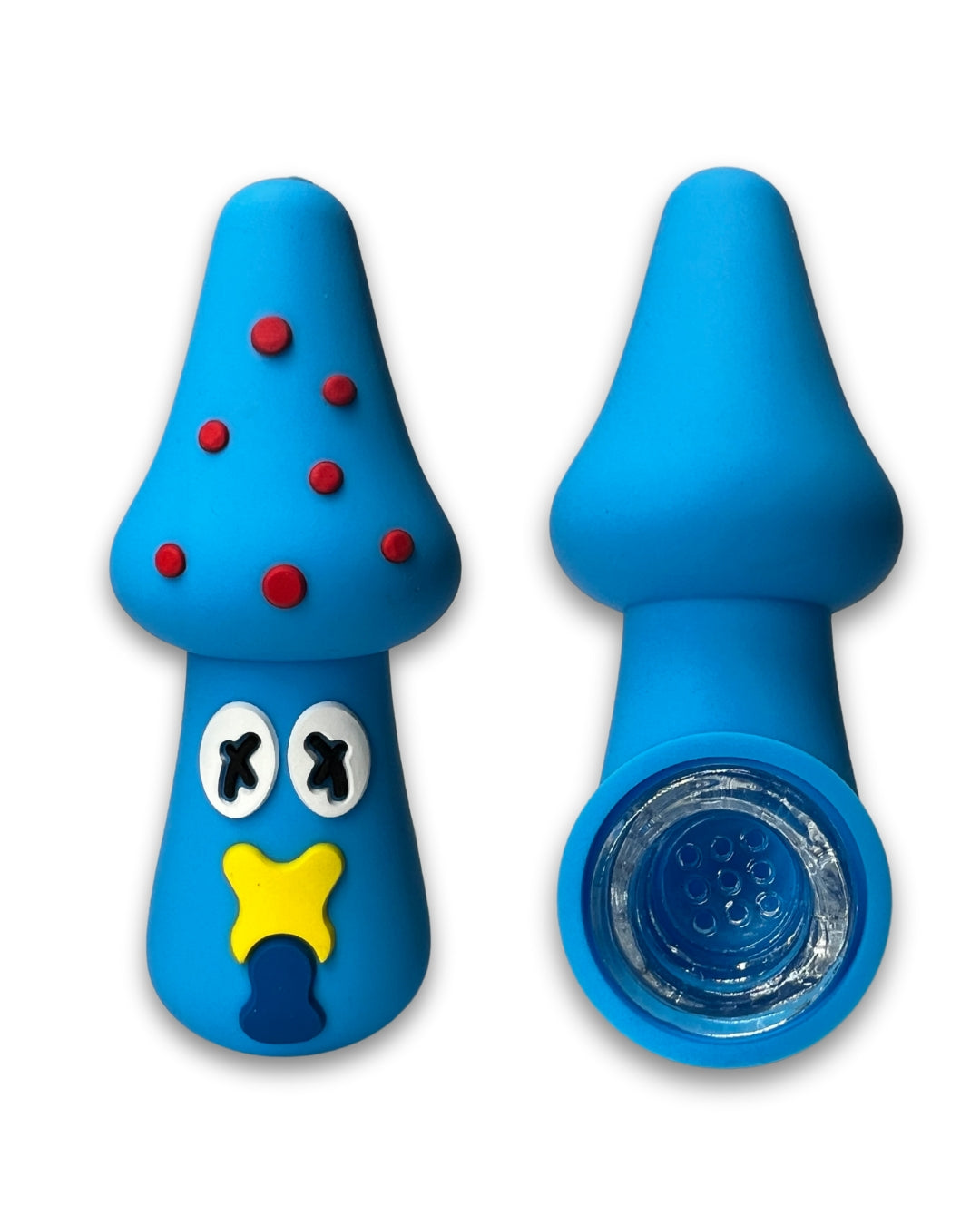 Pipa Mushroom De Silicona 8 cms