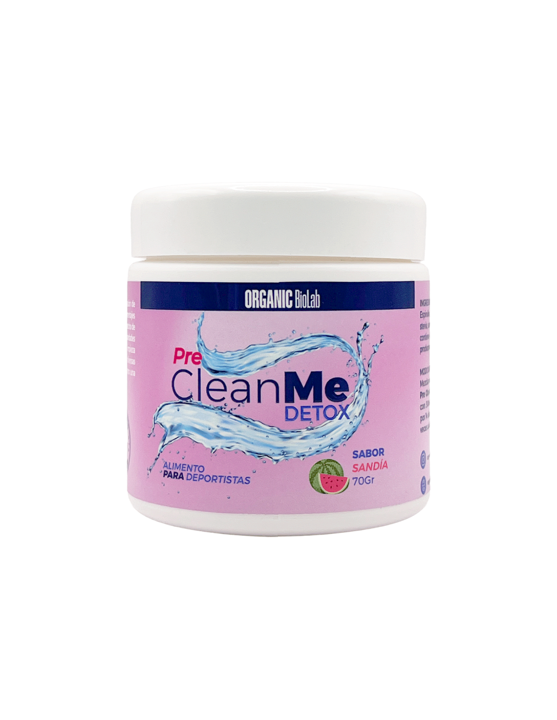 Pre CleanMe Detox Sabor Sandia - Organic BioLab
