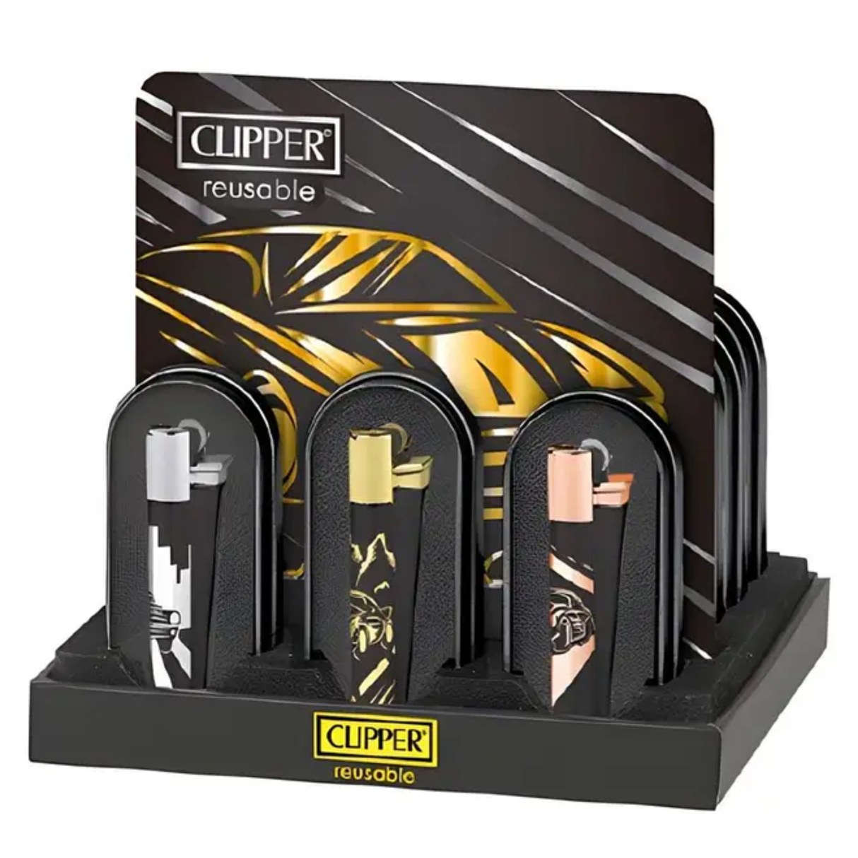Encendedor Clipper Metalico Classic Cars