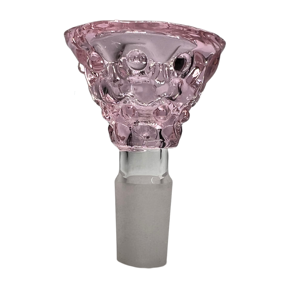 Quemador Cristal Rosado 14 mm