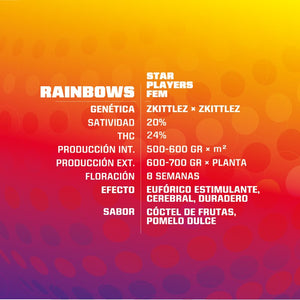 Rainbows 7 Semillas Bsf Seeds