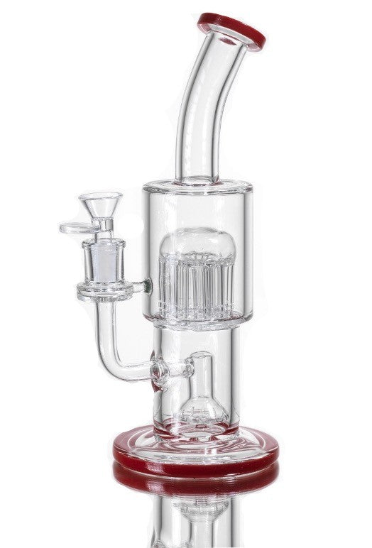 Rig con Percolador de Arbol Red 27 cm Calvoglass