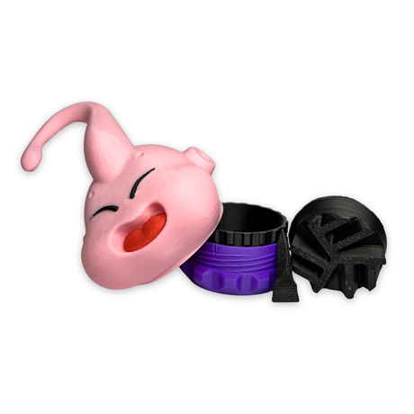 Moledor Majin Buu 3D 4 Piezas Rosa