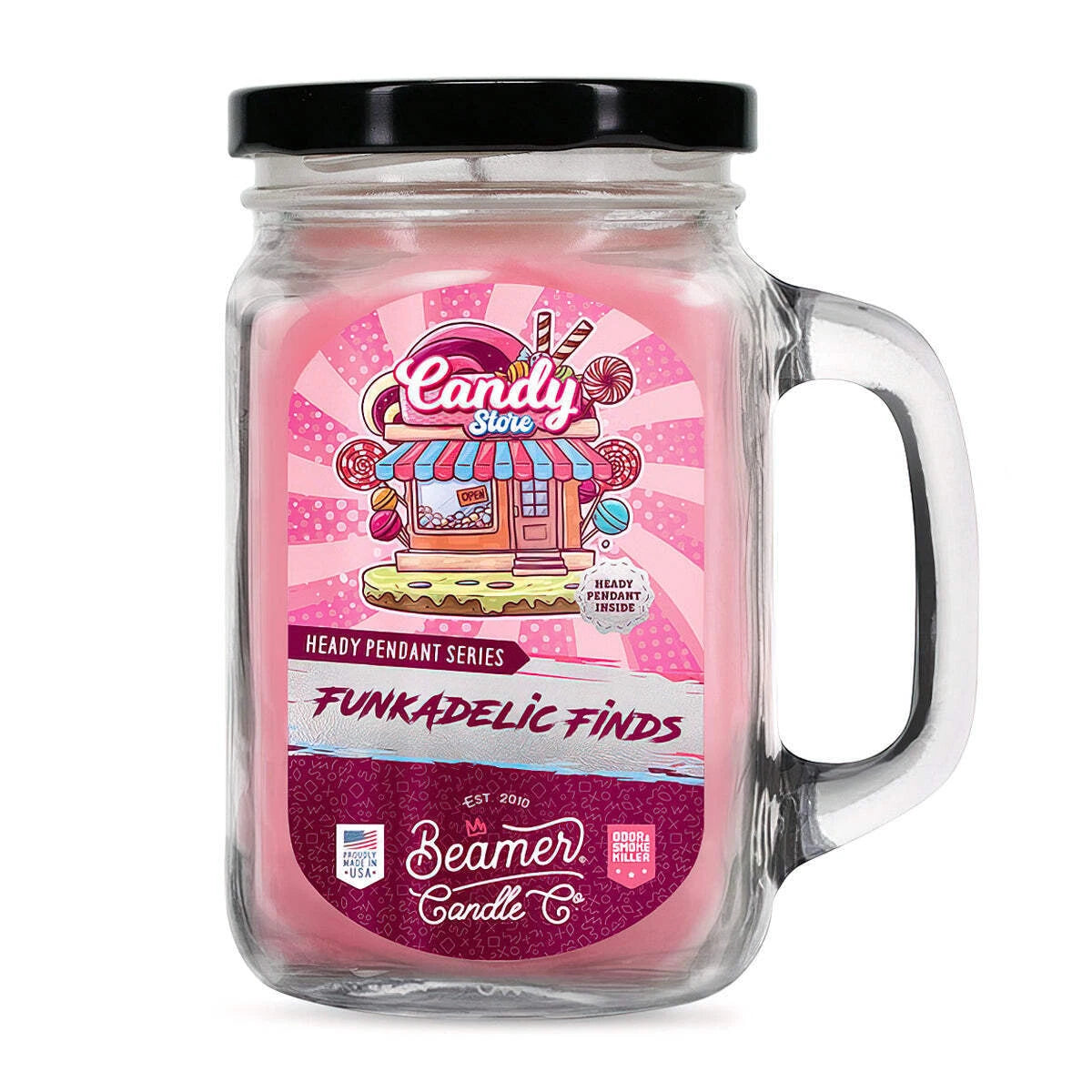 Vela Large Funkadelic Finds Candy Store - Beamer Candle