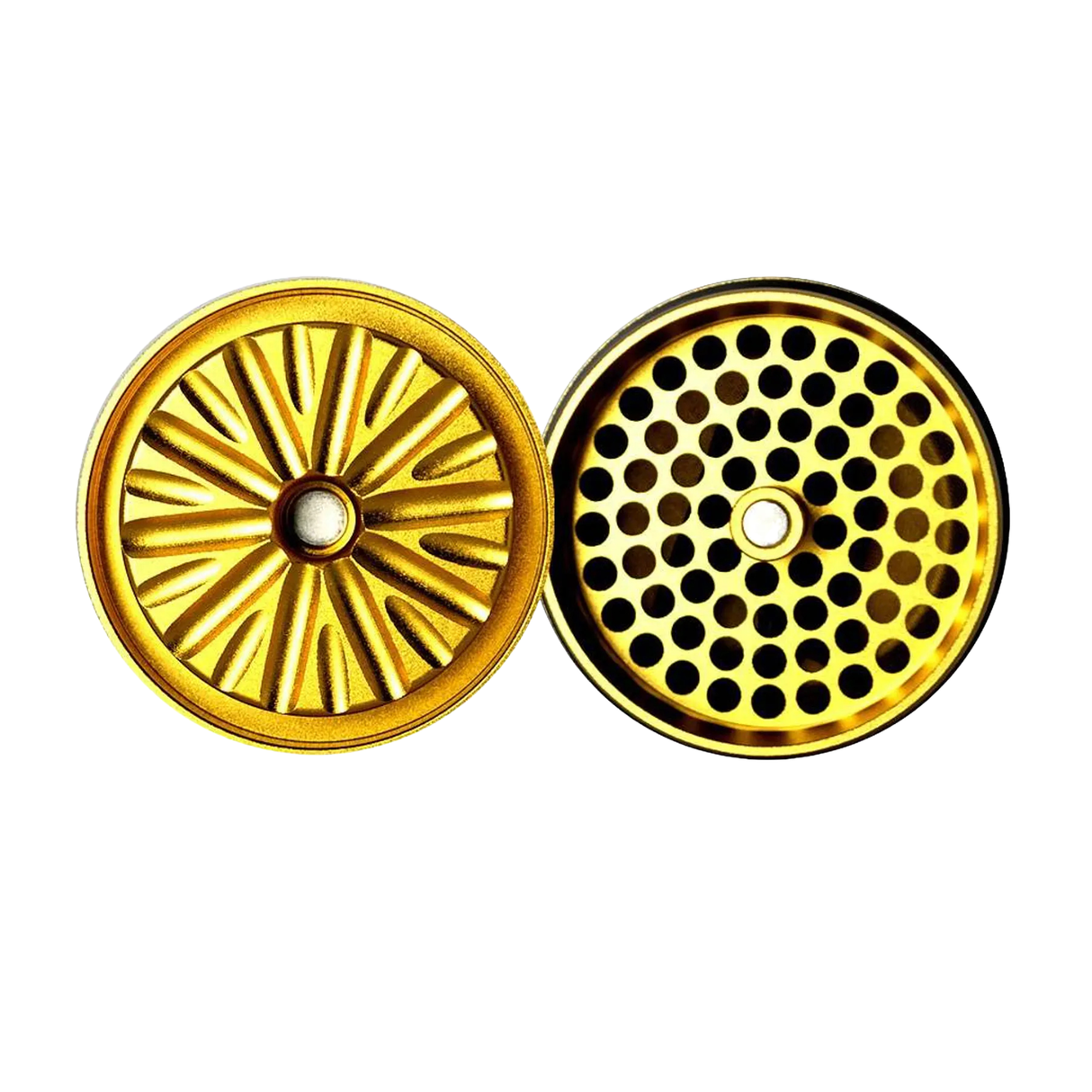 Moledor Metalico Pro Model Gold 63mm Galaxy