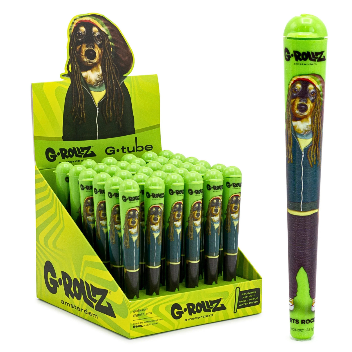 Porta Caño G-Tube G-Rollz Pets Reggae