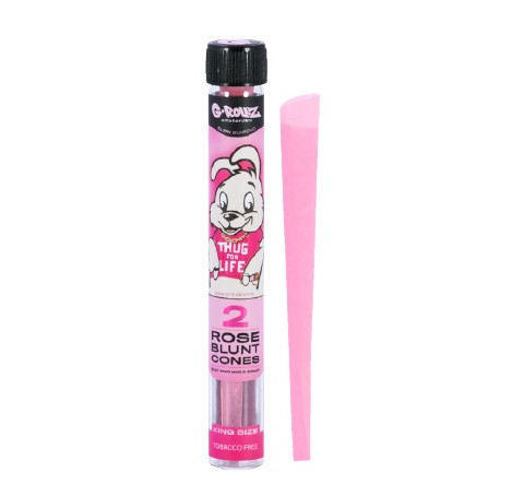 Tubo Cono Blunts x2 Petalos de Rosa G-Rollz