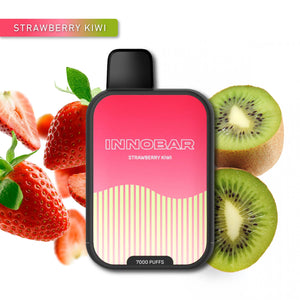 Vape Innobar 7000 Puff 0% Nic Strawberry kiwi