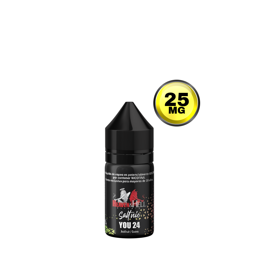 You 24 Saltnic 25 mg - HEAVEN & HELL